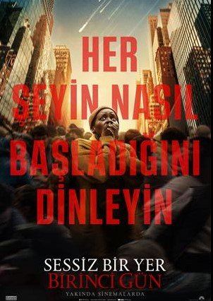 Sessiz Bir Yer: Birinci Gün izle (2024)